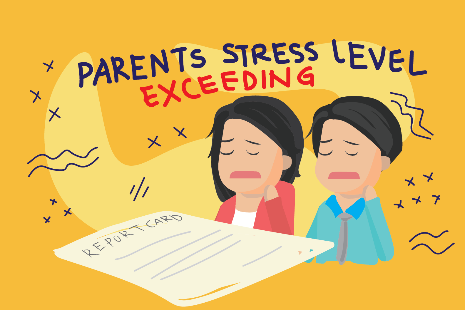 Parents Stress Level Exceeding Image