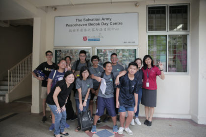 visit to salvation army nursing home